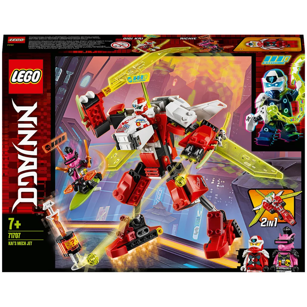 LEGO NINJAGO: Kais Mech Jet (71707) Bild 1