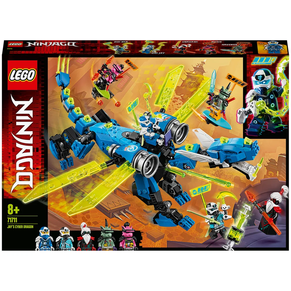 LEGO NINJAGO: Jays Cyber-Drache (71711) Bild 1