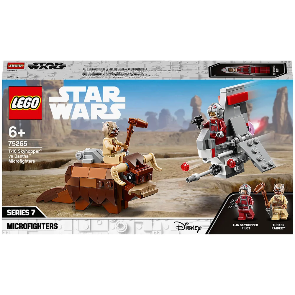 LEGO® Star Wars™: T-16 Skyhopper™ vs Bantha™ Microfighters (75265) Bild 1