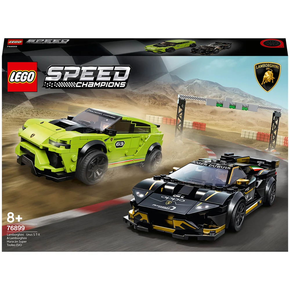 LEGO Speed Champions: Lamborghini Urus ST-X & Lamborghini Huracán Super Trofeo EVO (76899) Bild 1