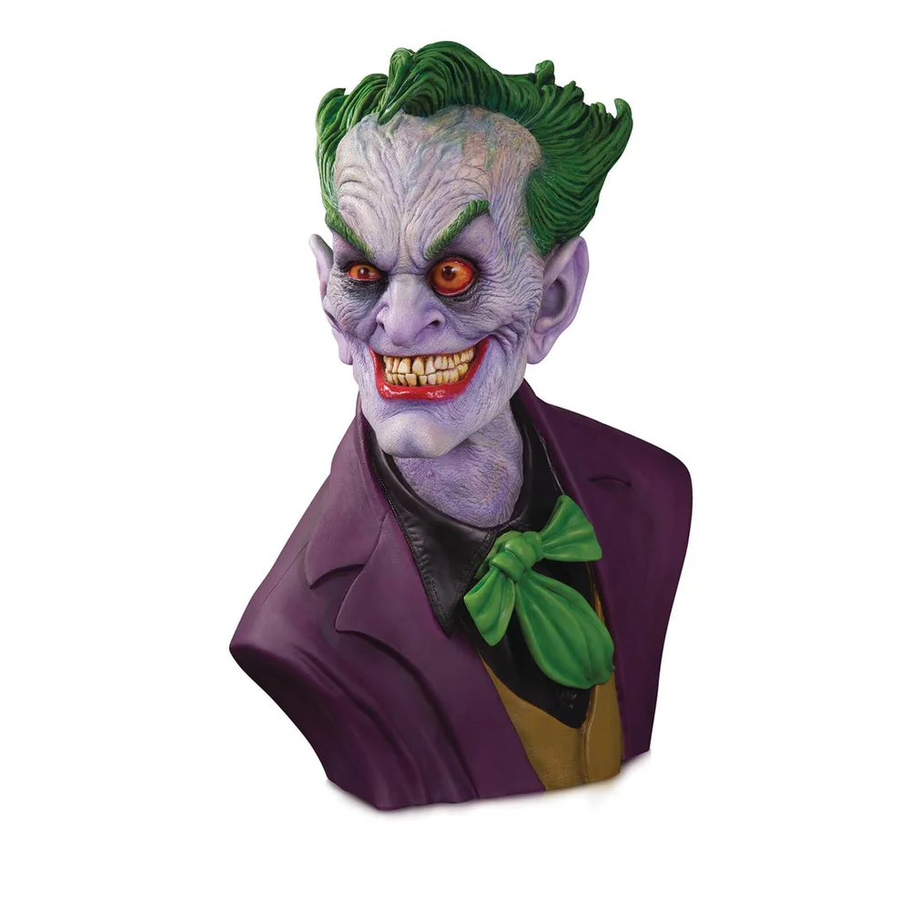 DC Collectibles DC Gallery Joker Büste im Maßstab 1:1 von Rick Baker Standardausgabe Bild 1
