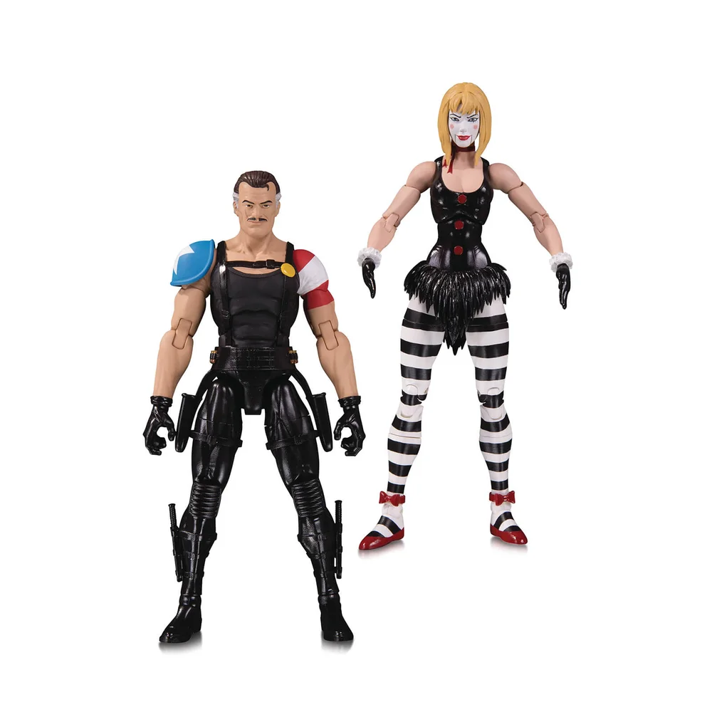 DC Collectibles DC Comics Watchmen Doomsday Clock - der Comedian & Marionett Actionfigur 2er-Pack Bild 1