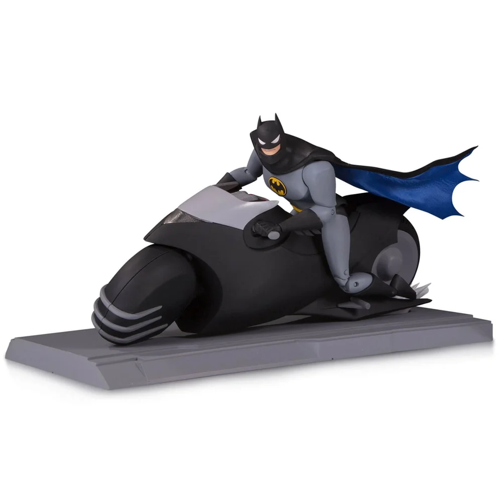 DC Collectibles Batman the Animated Series Batcycle & Action Figure Set Bild 1
