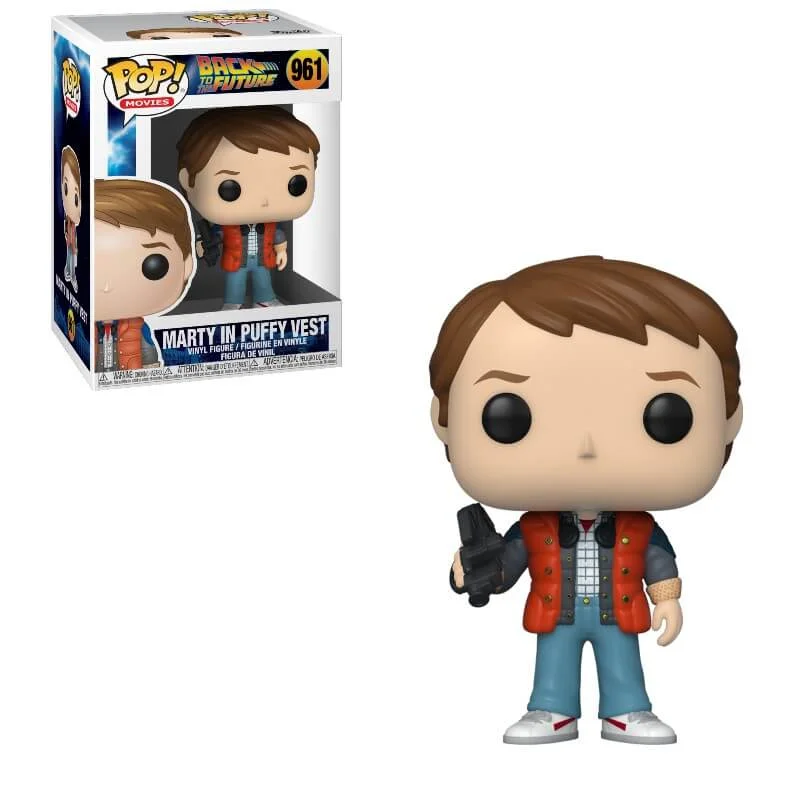 Back to the Future Marty in Puffy Vest Pop! Vinyl Figure Bild 1