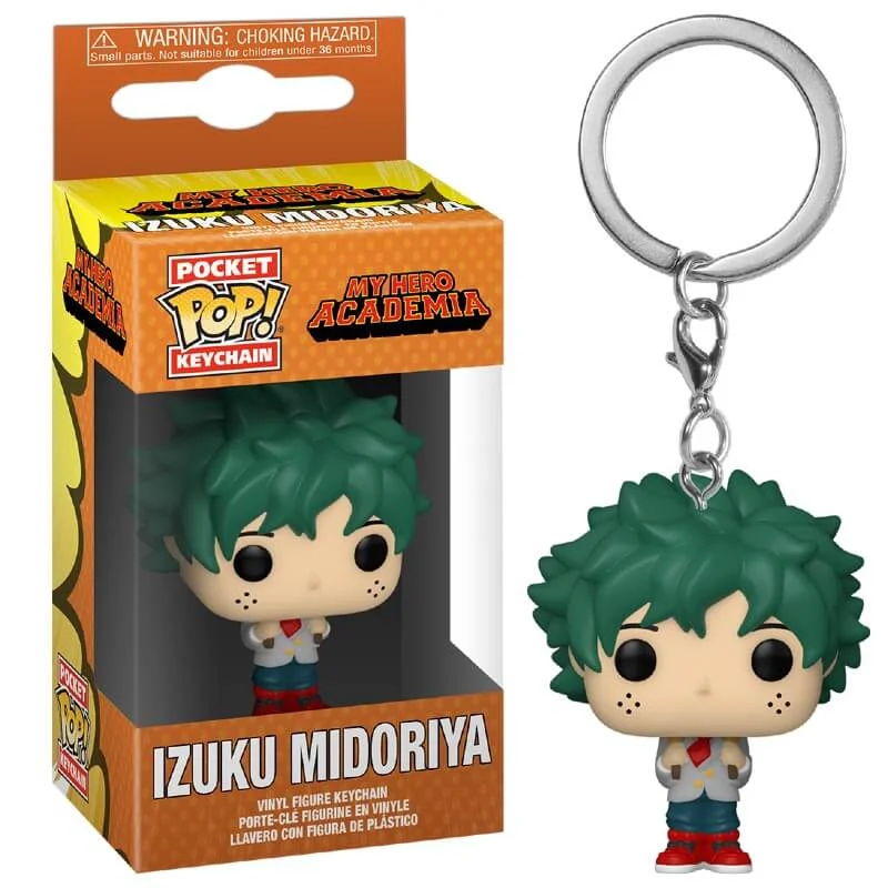 My Hero Academia Deku in Schuluniform Pop! Schlüsselanhänger Bild 1