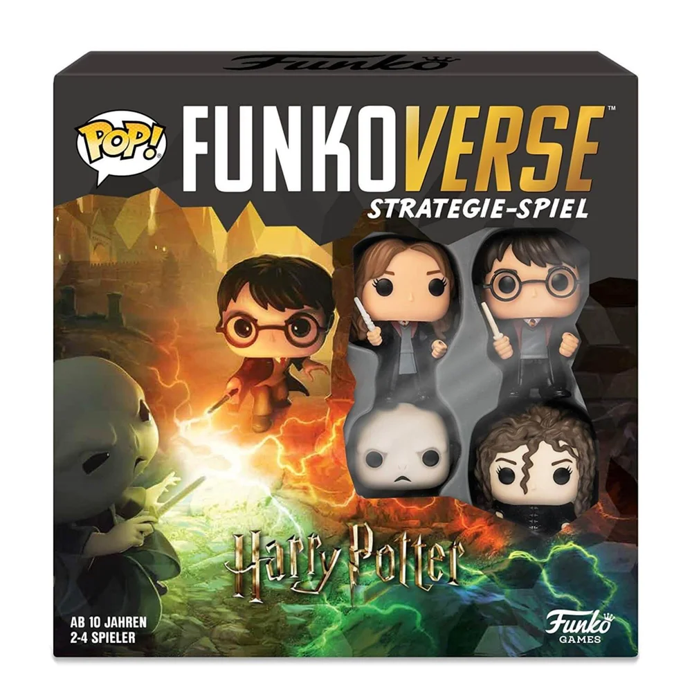 Funkoverse Deutsch - Harry Potter Brettspiel (4er Pack) Bild 1