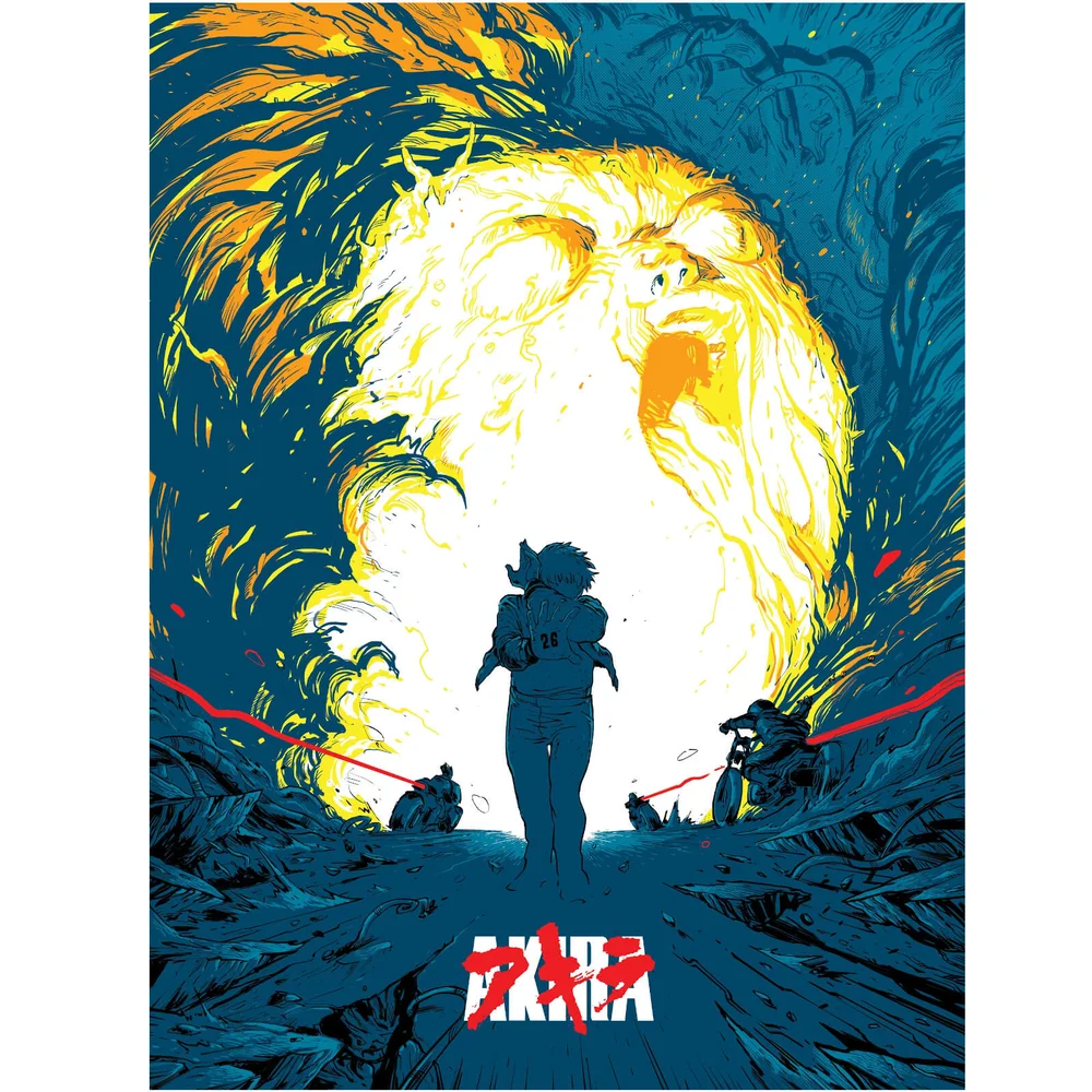 Akira Limitierte Auflage Lithographie Druck - Zavvi Exclusive Bild 1