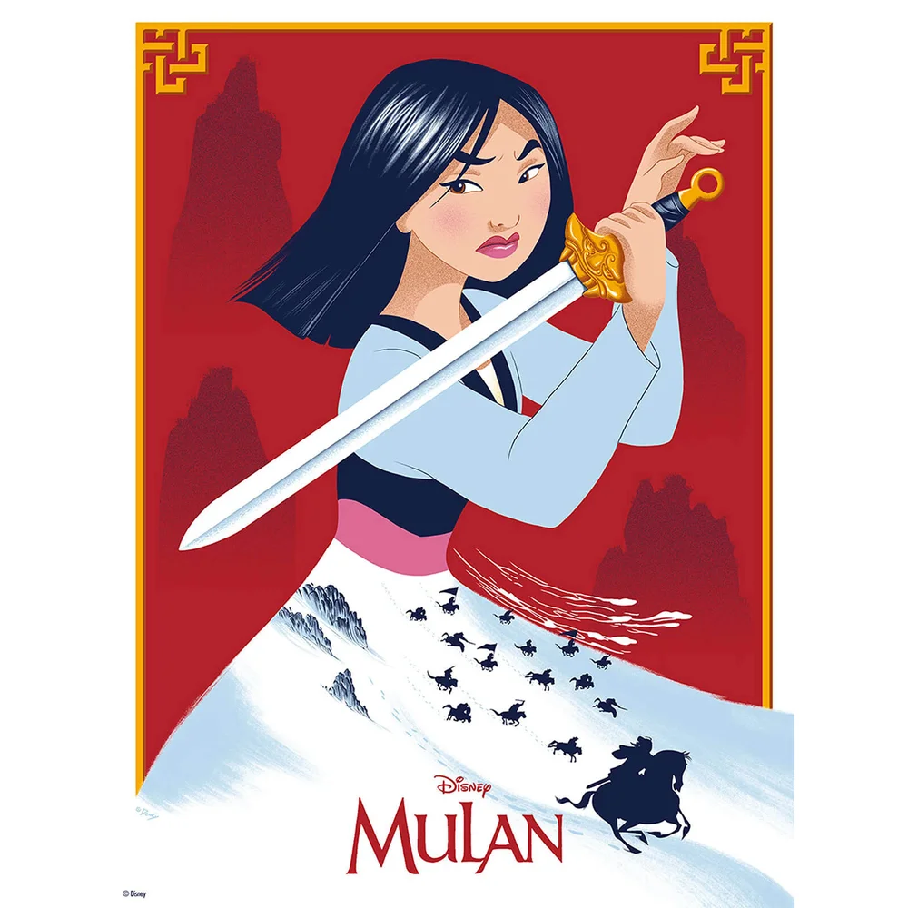 Disney's Mulan Giclée von Doaly Bild 1