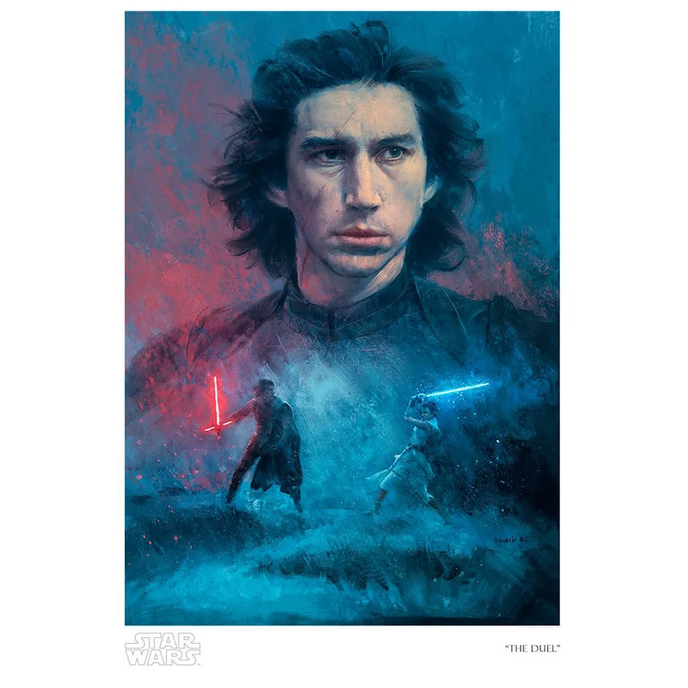 Star Wars: The Rise of Skywalker - The Duel Giclee Print by Ignacio RC Bild 1