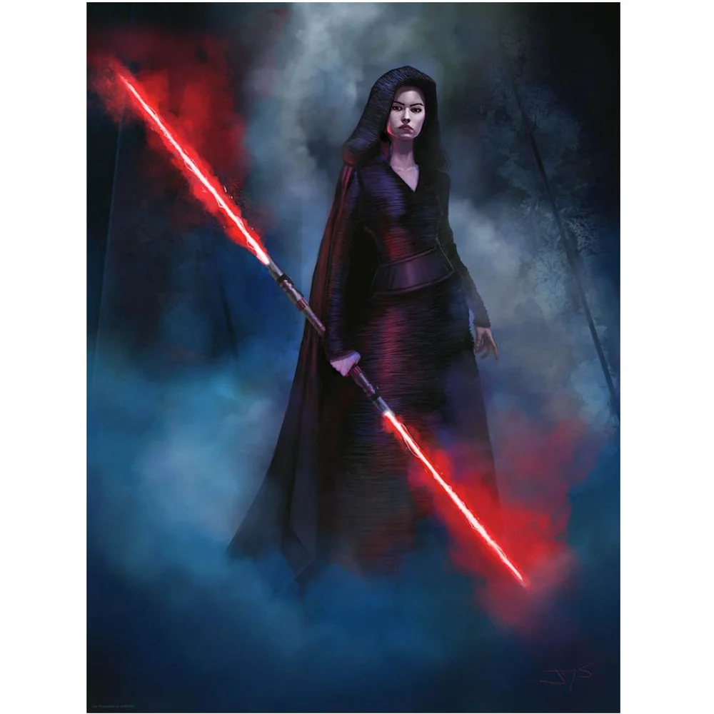 Star Wars: The Rise of Skywalker - Shadowy Corruption Lithograph Print by Jeremy Saliba Bild 1