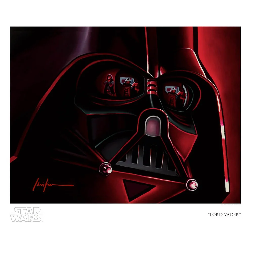 Rogue One: A Star Wars Story "Lord Vader" Giclee by Christian Waggoner Bild 1