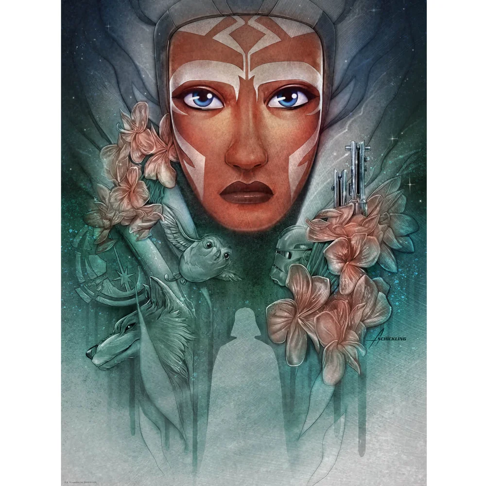 Star Wars: Rebels - The Lost Jedi's Path Lithograph Print by Adam Schickling Bild 1