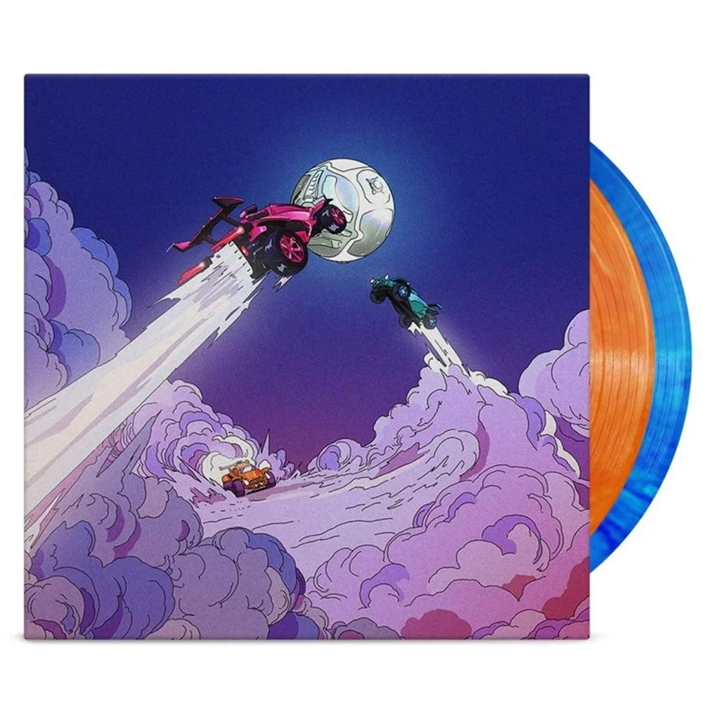 iam8bit - Rocket League X Monstercat: Greatest Hits 2xLP (Orange & Blau marmoriert) Bild 1