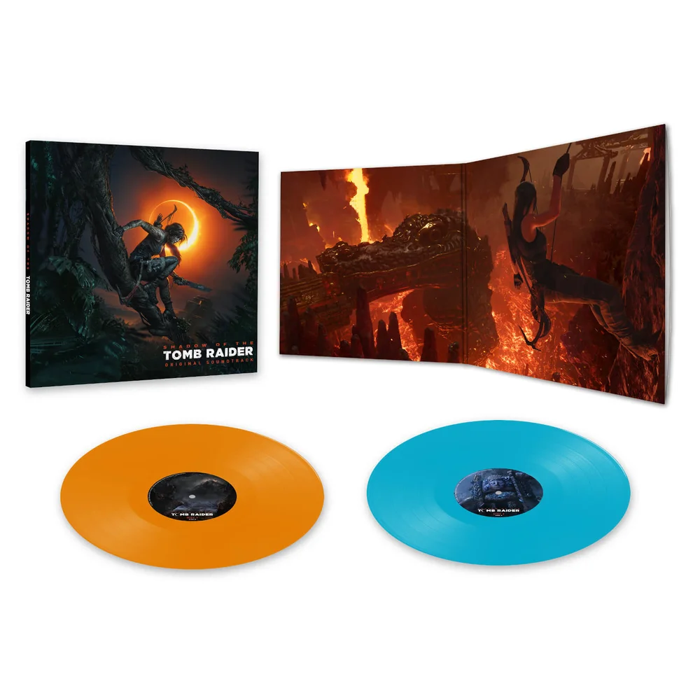 Laced Records - Shadow Of The Tomb Raider (Original Soundtrack) 2xLP (Blau und Orange) Bild 1
