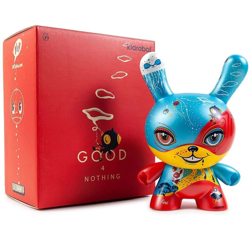 Kidrobot Good 4 Nothing Dunny von 64 Colors 20,3 cm Vinylfigur Bild 1