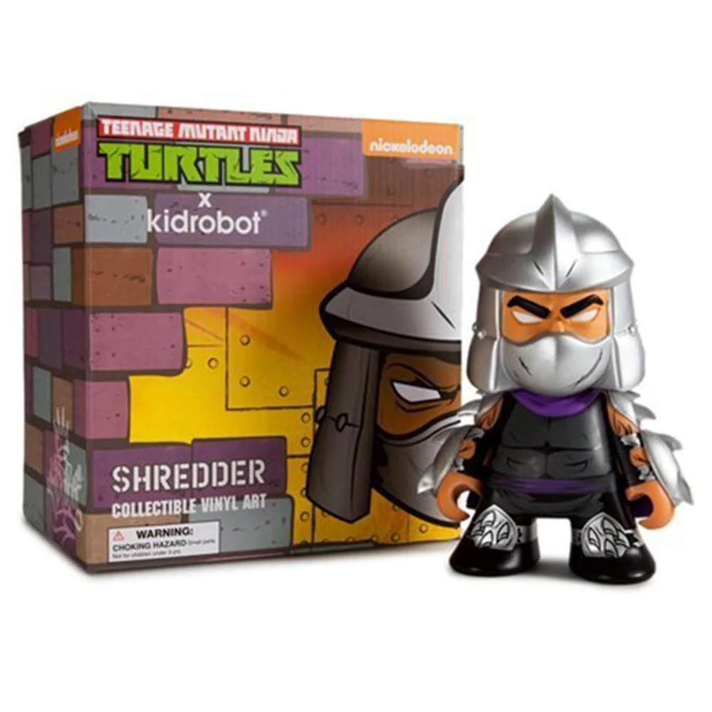 Kidrobot Teenage Mutant Ninja Turtles Shredder Vinylfigur Bild 1
