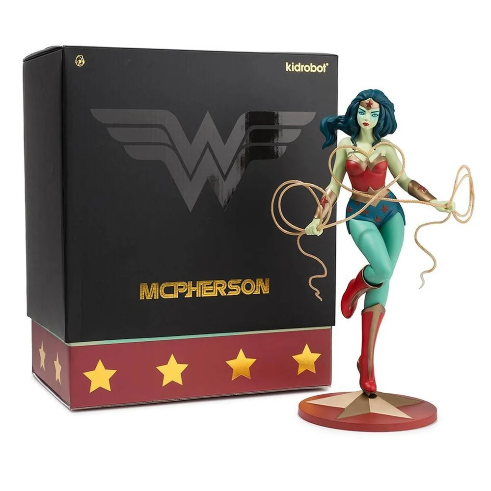 Kidrobot DC Comics Wonder Woman by Tara McPherson Medium Vinylfigur Bild 1