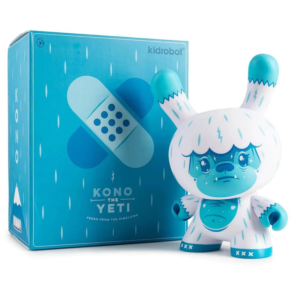 Kidrobot Kono the Yeti Dunny by Squink 8 Inch Vinyl Figure Bild 1
