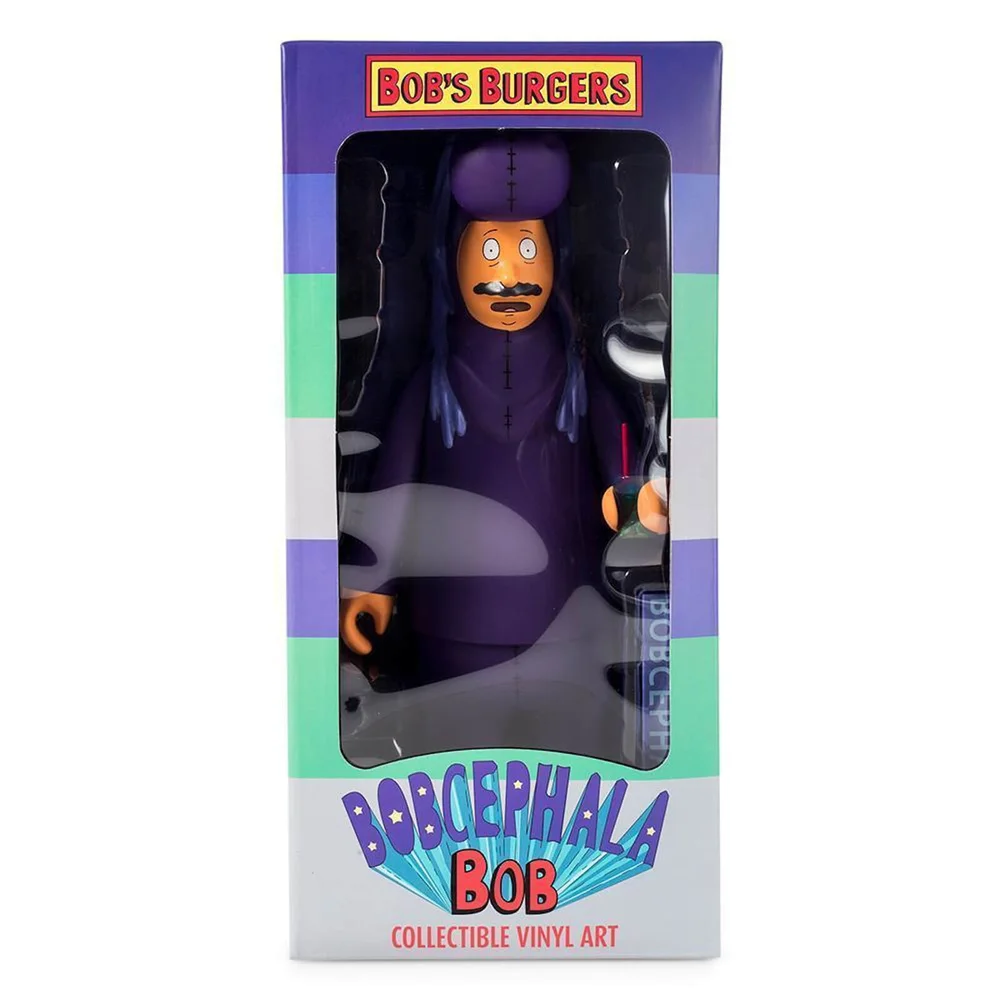 Kidrobot Bob's Burgers Bobcephala Medium Vinylfigur Bild 1