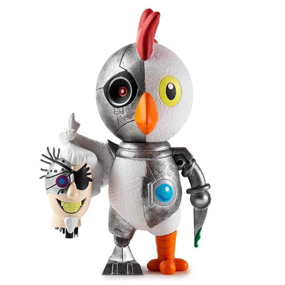 Kidrobot Adult Swim Robot Chicken Medium Vinylfigur Bild 1