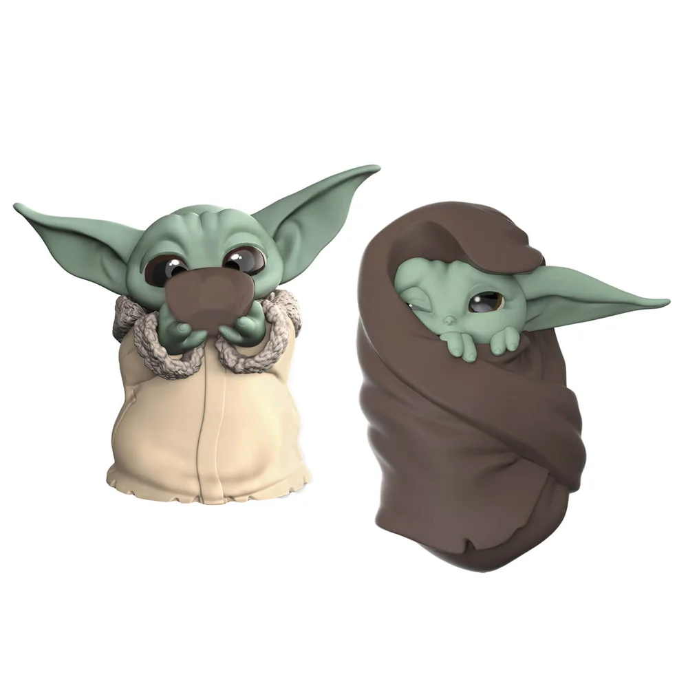 Hasbro Star Wars: The Mandalorian Baby Bounties "Soup and Blanket" Mini Figures Bild 1
