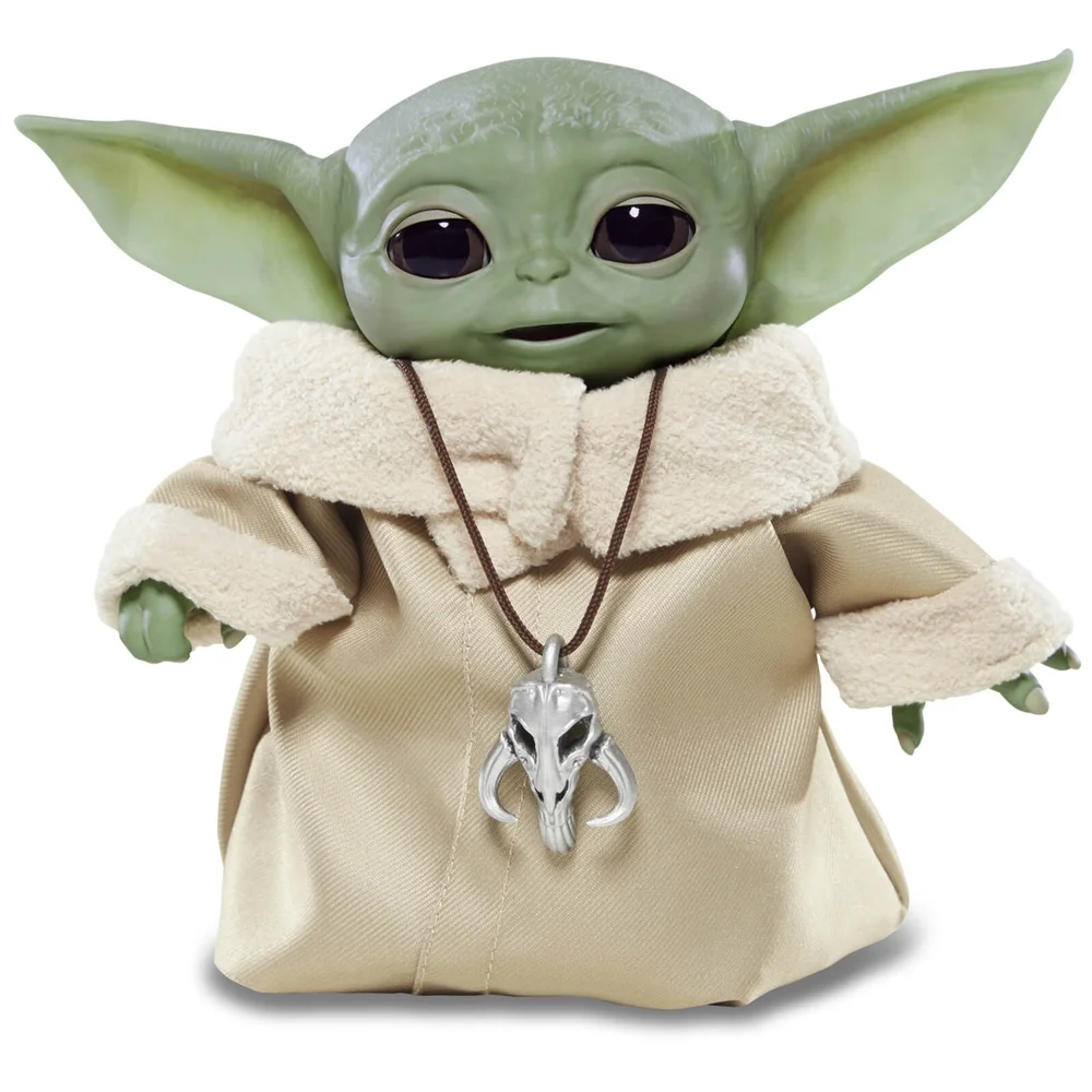 Hasbro Star Wars: The Mandalorian „Das Kind“ (Baby Yoda) animatronische Figur Bild 1