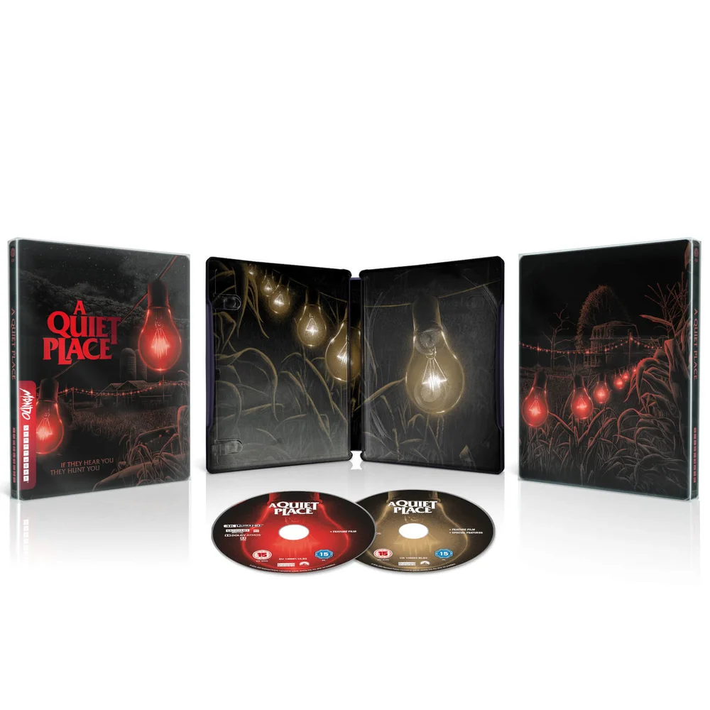 A Quiet Place - Mondo #38 Zavvi Exclusive 4K Ultra HD & Blu-ray Steelbook Bild 1
