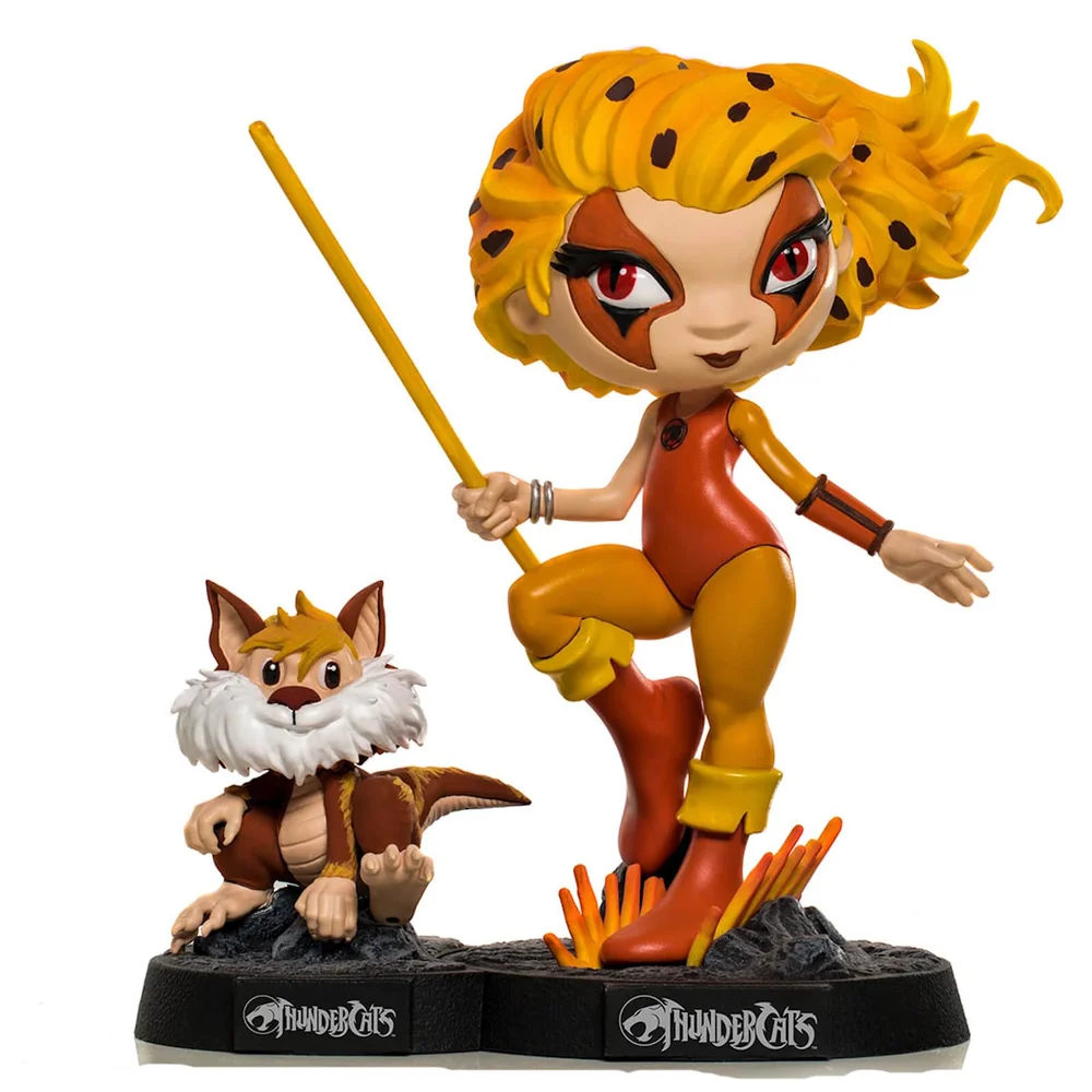Iron Studios Thundercats Mini Co. PVC-Figur Cheetara & Snarf 13 cm Bild 1