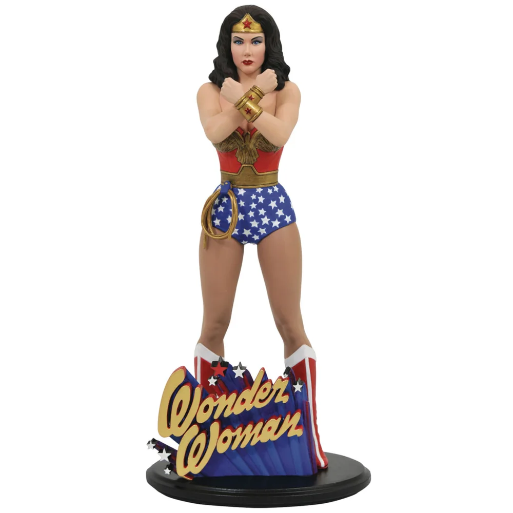 Diamond Select DC Gallery Linda Carter Wonder Woman PVC Statue Bild 1