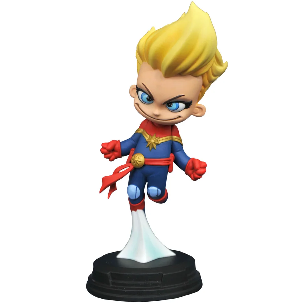 Diamond Select Gentle Giant Marvel Animated Captain Marvel Statue Bild 1