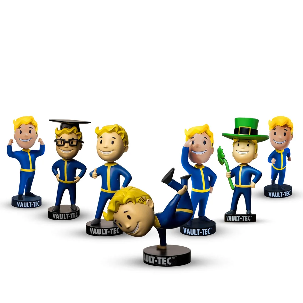Fallout Vault Boy S.P.E.C.I.A.L. Bobblehead - Komplettes Set mit 7 Mini Figuren Bild 1