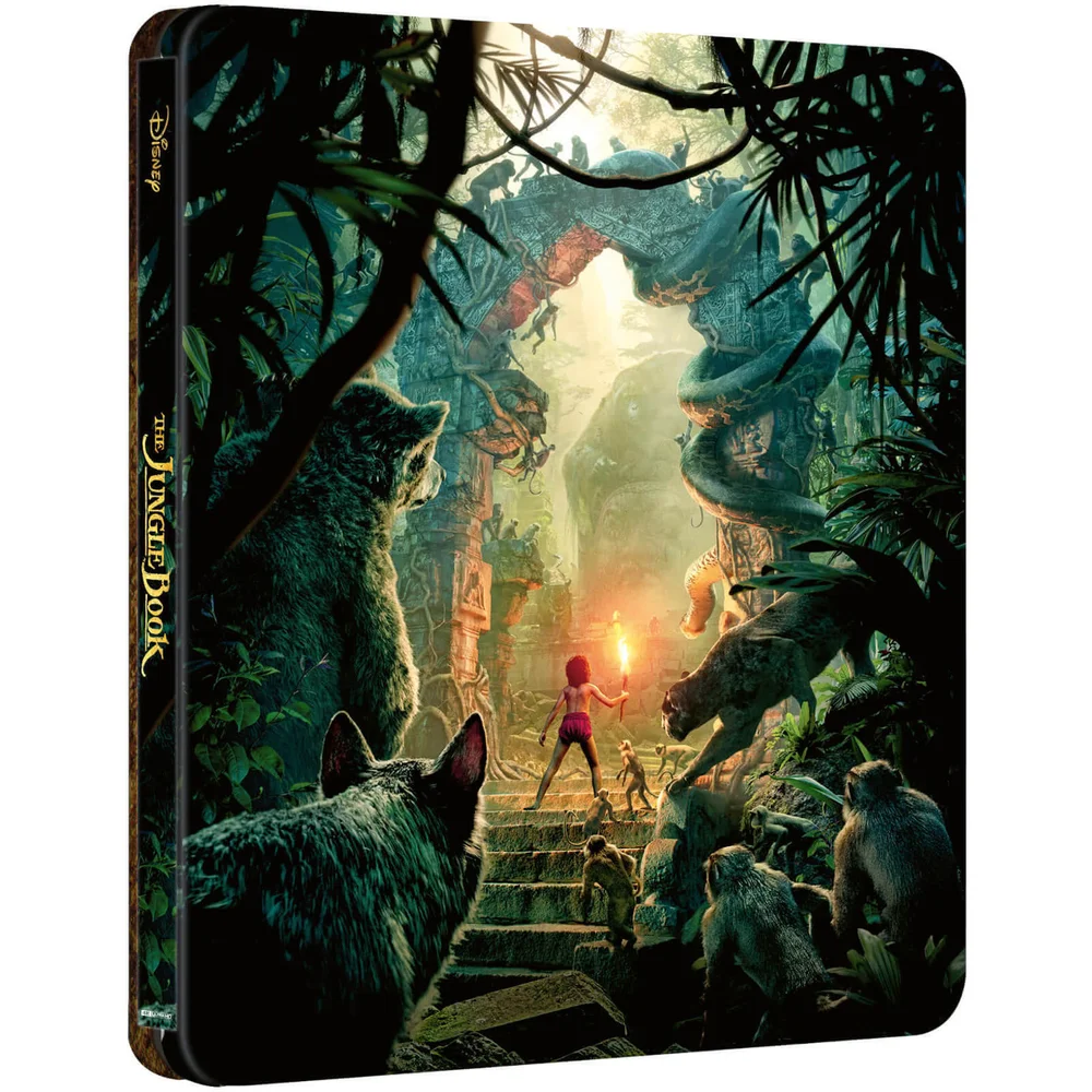 Das Dschungelbuch (Live Action) - Zavvi Exclusive 4K Ultra HD Steelbook (Inklusive 2D Blu-ray) Bild 1
