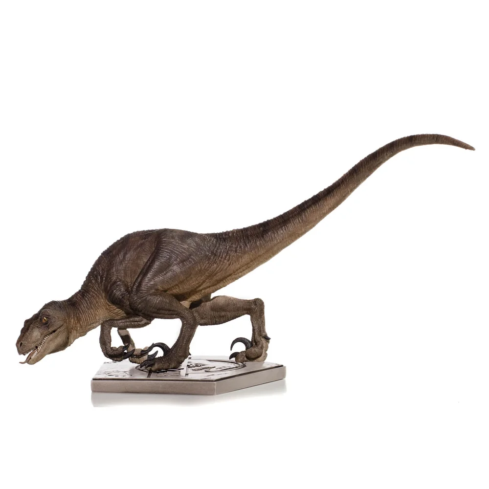 Iron Studios Jurassic Park Art Scale Statue 1/10 Crouching Velociraptor 29 cm Bild 1