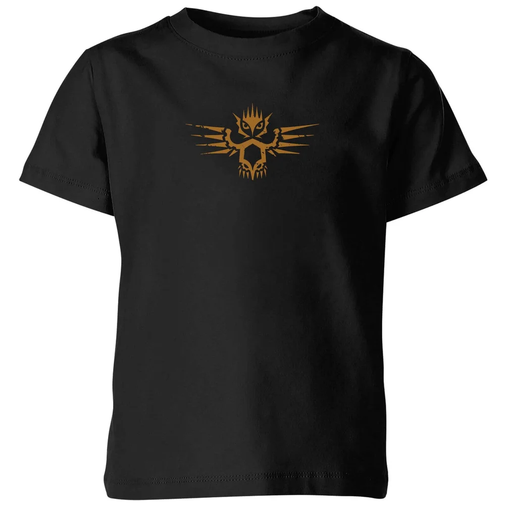 Magic: The Gathering Theros: Beyond Death Owl Emblem Kids' T-Shirt - Black - 3-4 Jahre Bild 1