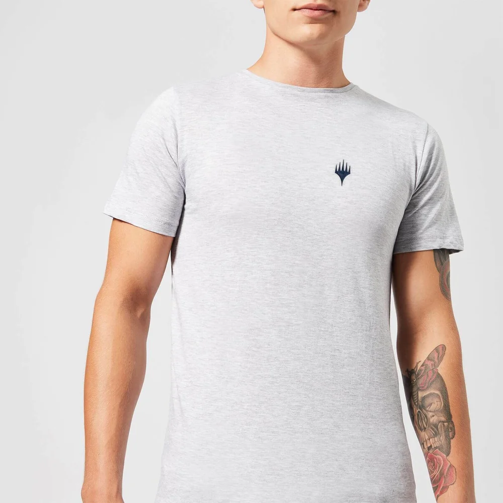 Magic: The Gathering Theros: Beyond Death Planeswalker Symbol Men's Embroidered T-Shirt - Grey - S Bild 1