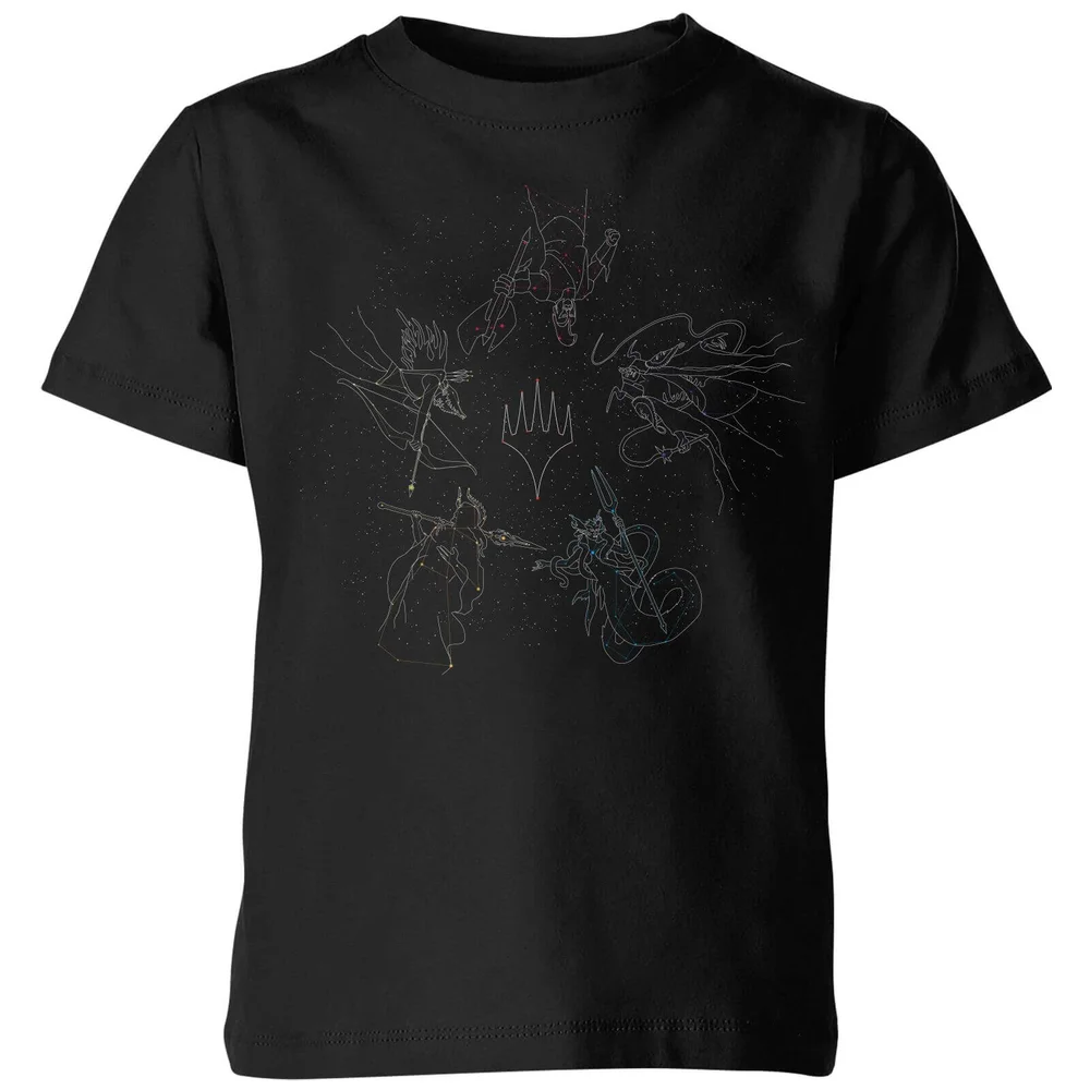 Magic: The Gathering Theros: Beyond Death Gods Constellation Kids' T-Shirt - Black - 3-4 Jahre Bild 1