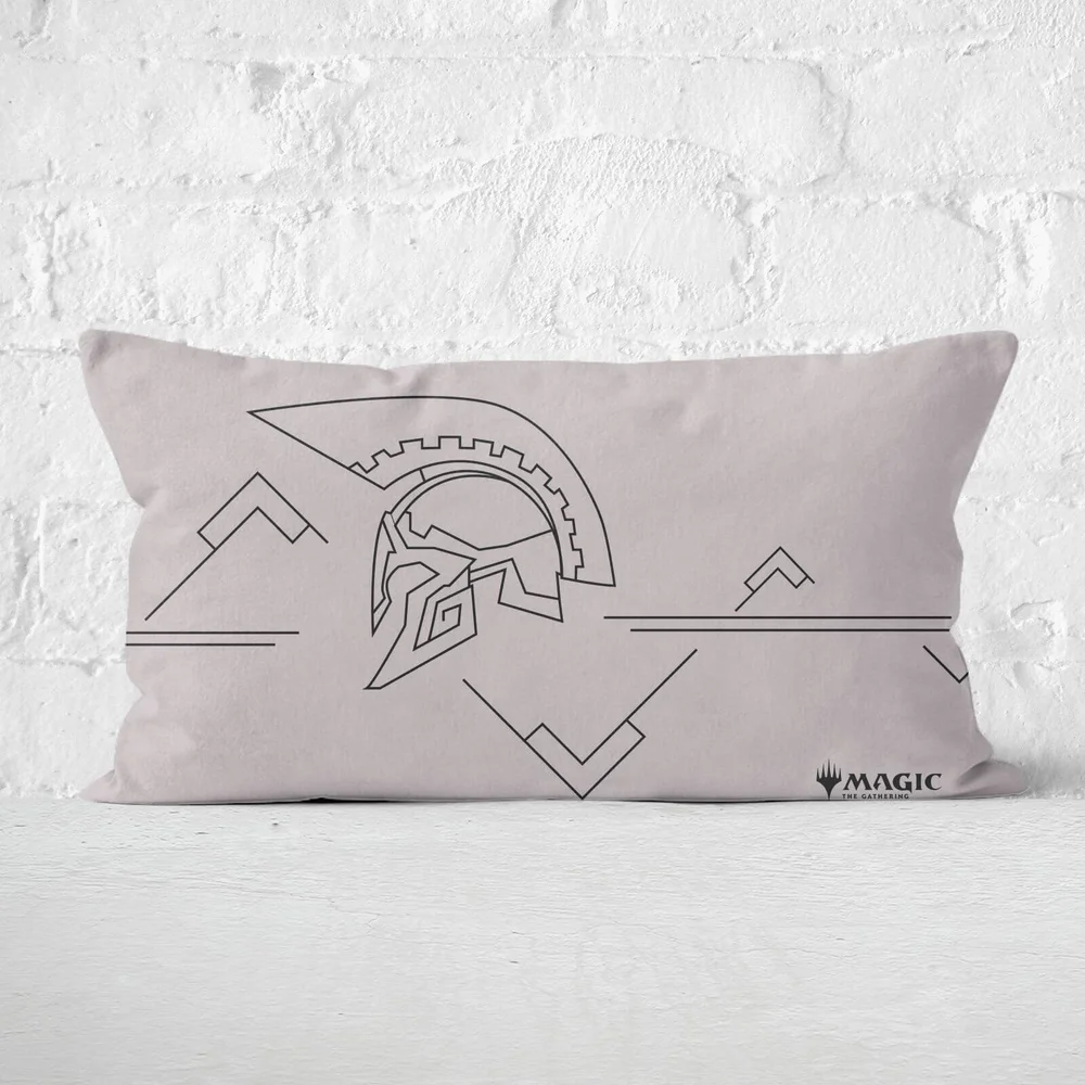 Magic: The Gathering Theros: Beyond Death Helmet Profile Rectangular Cushion - 30x50cm - Soft Touch Bild 1