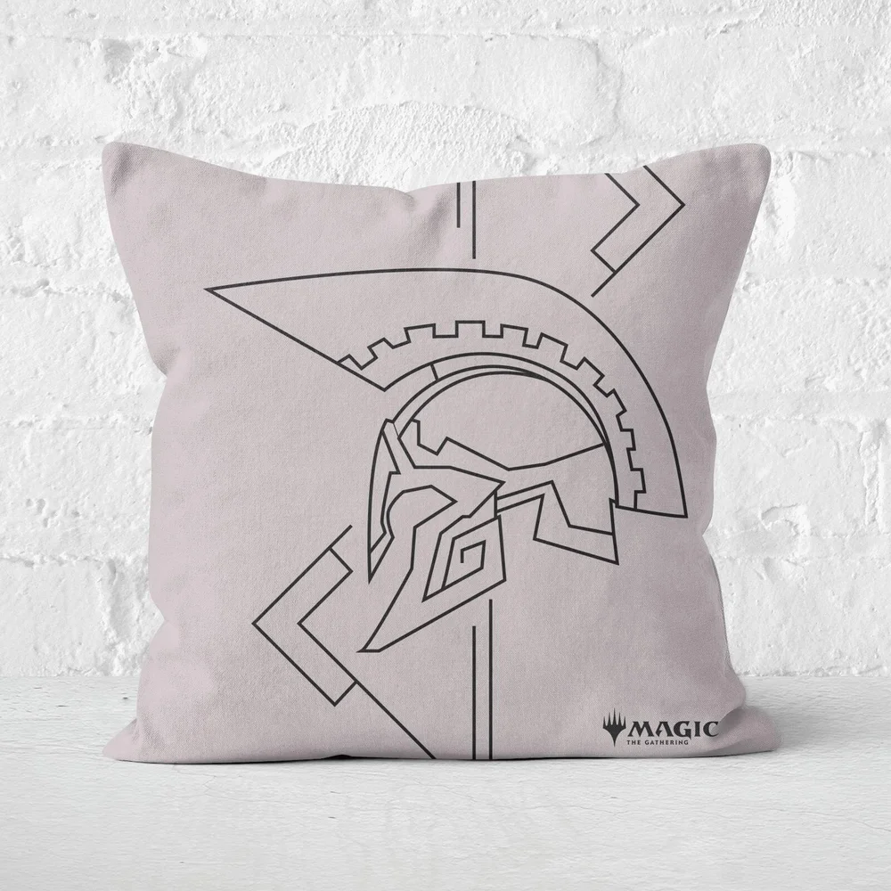 Magic: The Gathering Theros: Beyond Death Helmet Profile Square Cushion - 40x40cm - Soft Touch Bild 1