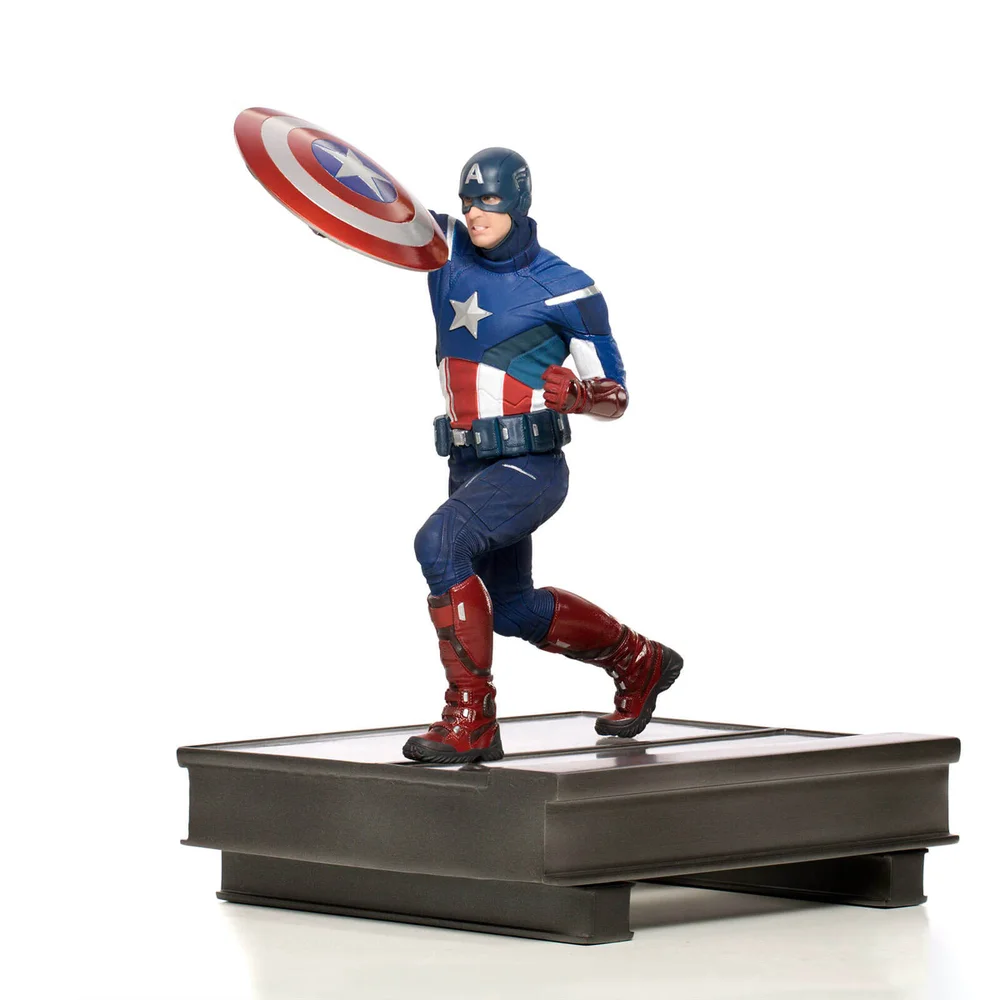 Iron Studios Avengers: Endgame BDS Art Figur im Maßstab 1:10 Captain America 21 cm Bild 1