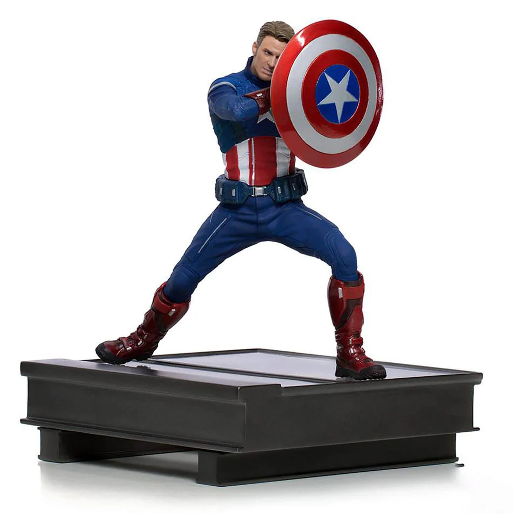 Iron Studios Avengers: Endgame BDS Art Figur im Maßstab 1:10 Captain America 2023 19 cm Bild 1