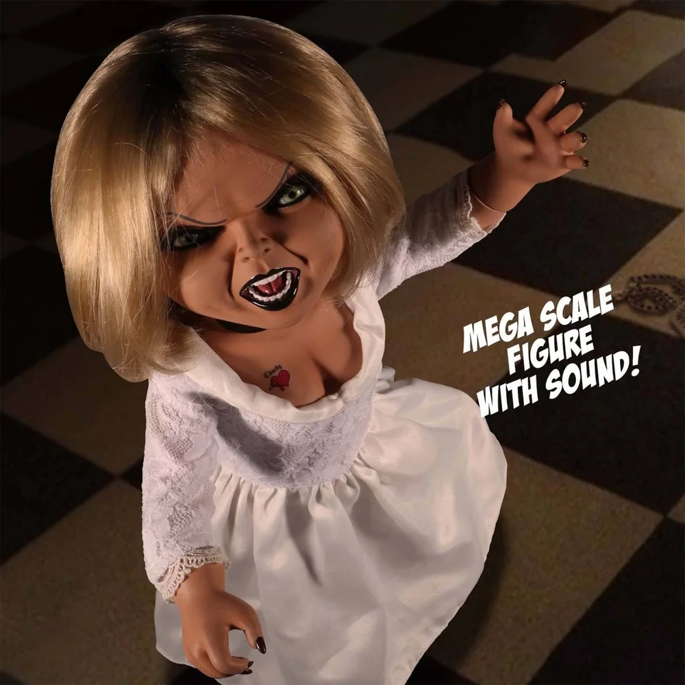 Mezco Seed of Chucky Tiffany MDS große Puppe mit Toneffekt Bild 1