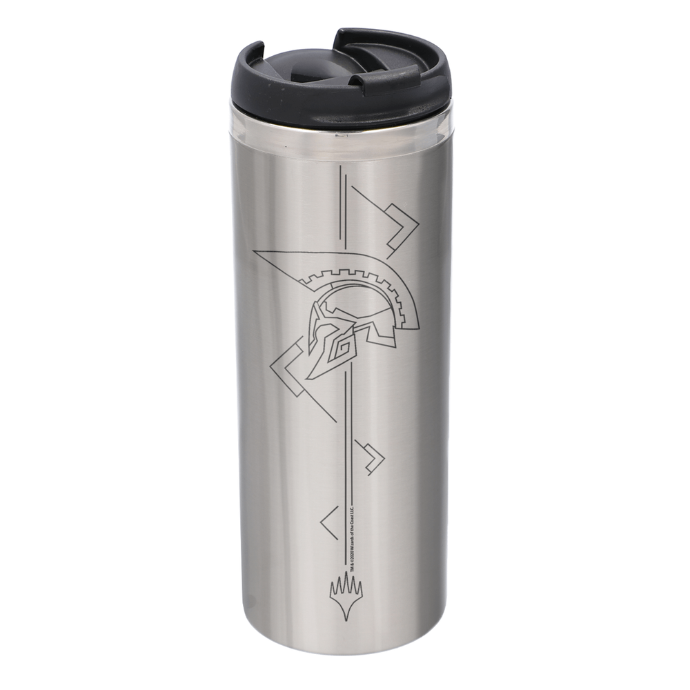 Magic: The Gathering Theros: Beyond Death Helmet Steel Stainless Steel Thermo Travel Mug - Metallic Finish Bild 1