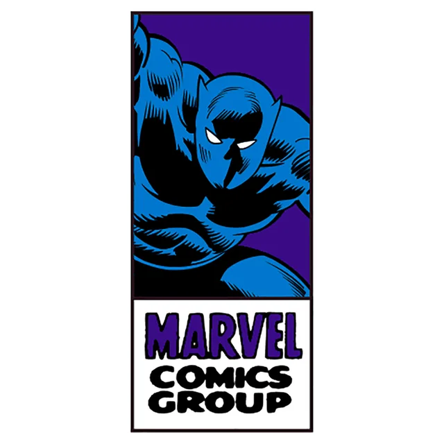 Marvel Schwarz Panther Comic Augmented Reality Pin Badge