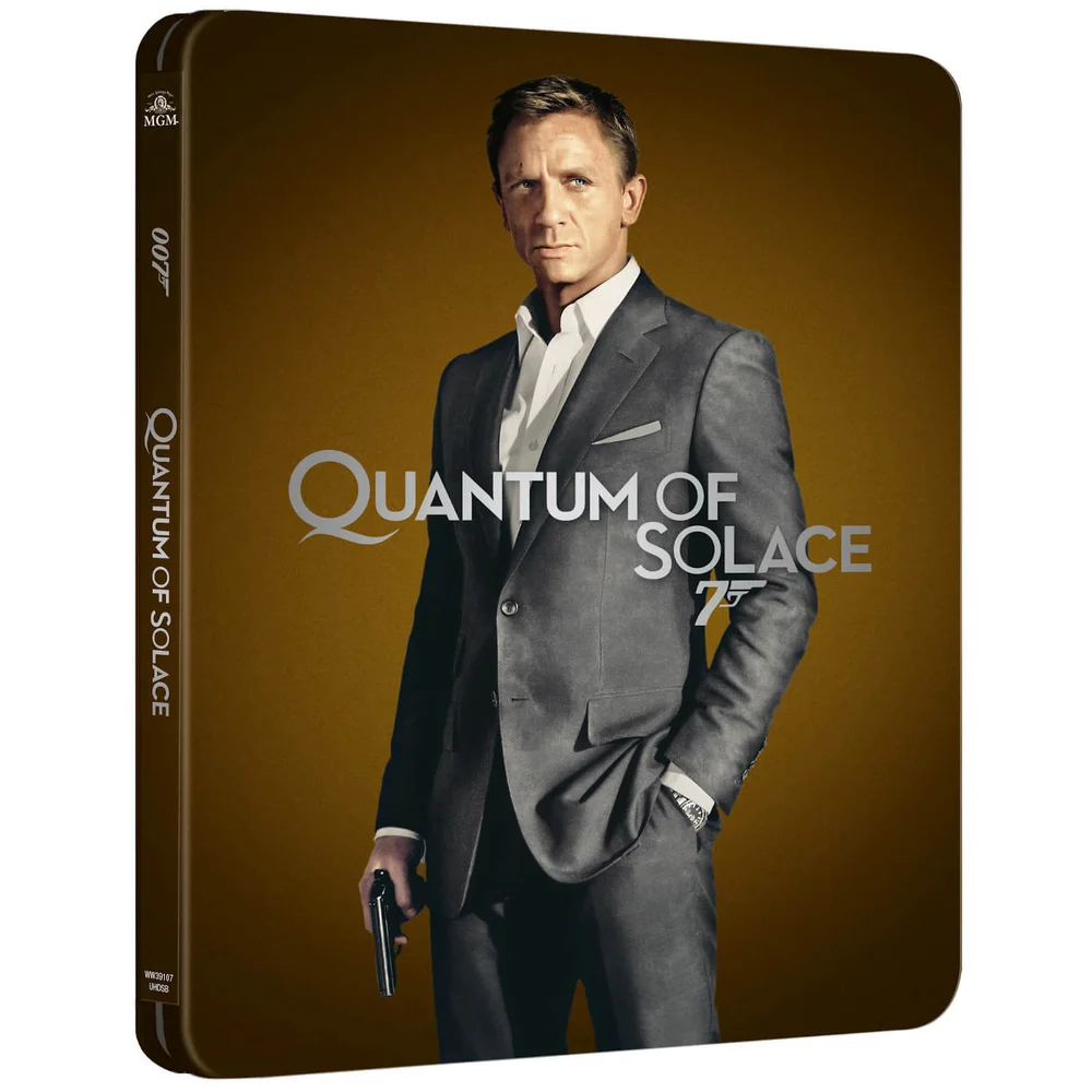 Ein Quantum Trost - Zavvi Exclusive 4K Ultra HD Steelbook (Inklusive 2D Blu-ray) Bild 1