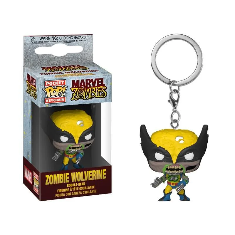 Marvel Zombies Wolverine Pop! Schlüsselanhänger Bild 1