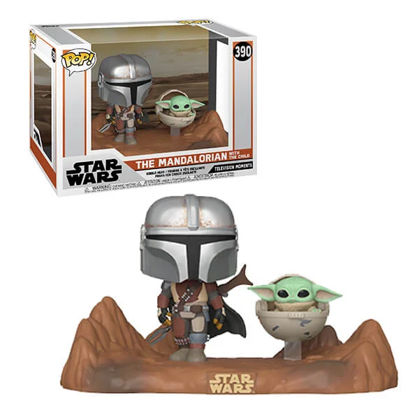 Star Wars The Mandalorian and The Child (Baby Yoda) Pop! TV-Moment Bild 1