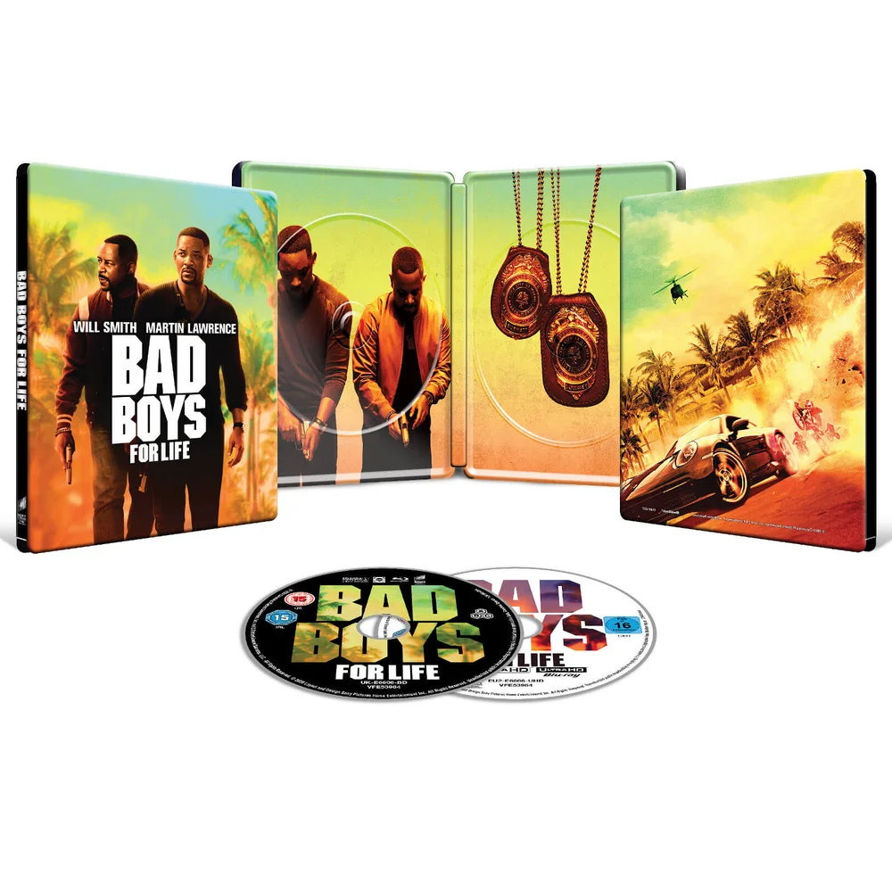 Bad Boys For Life - Zavvi Exclusive 4K Ultra HD Steelbook (Includes 2D Blu-ray) Bild 1