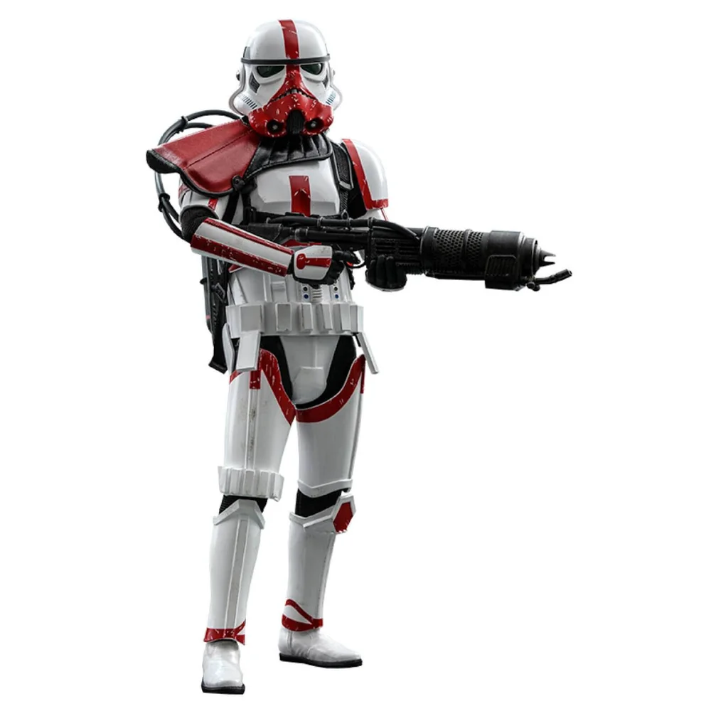 Hot Toys Star Wars The Mandalorian Actionfigur im Maßstab 1:6 Incinerator Stormtrooper 30 cm Bild 1