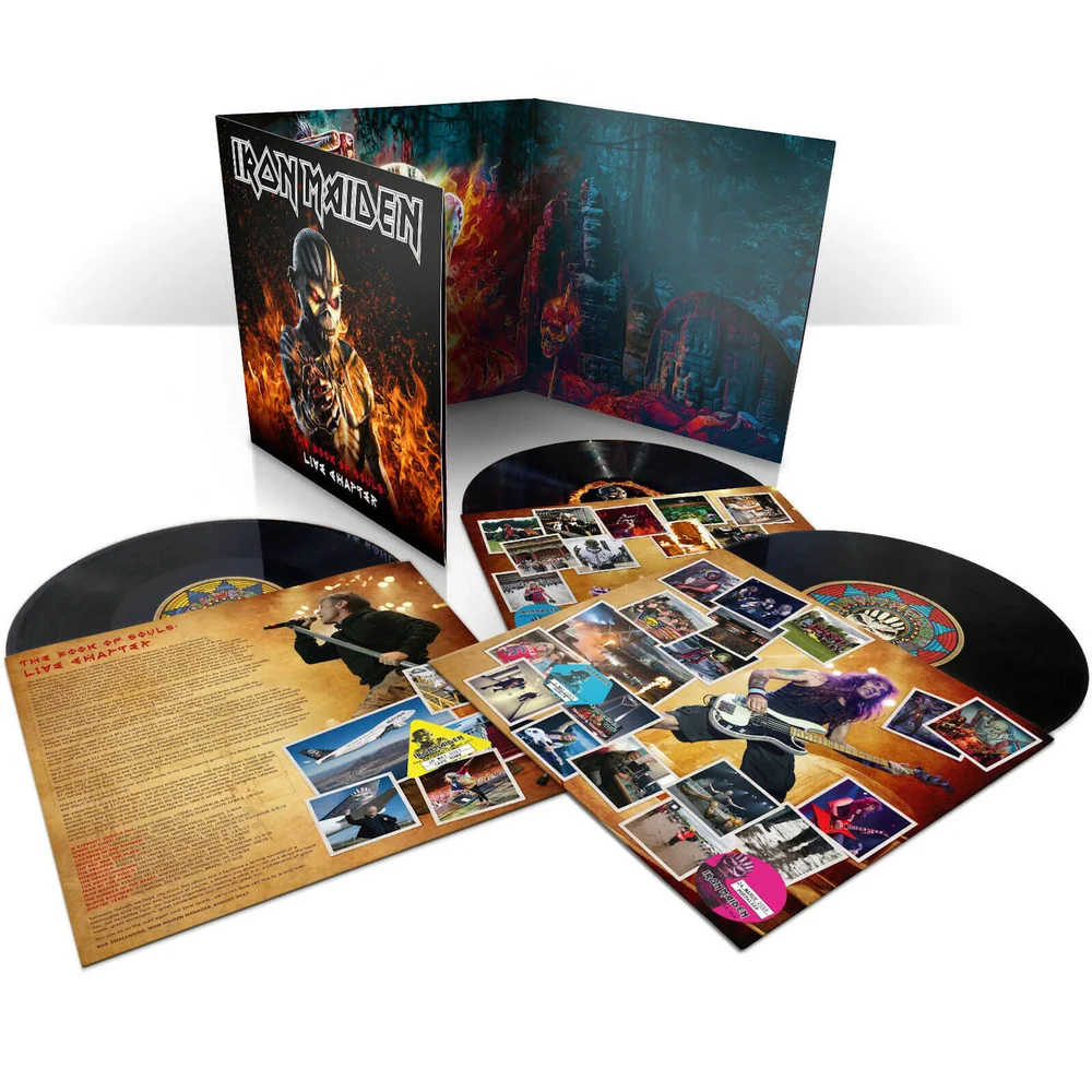 Iron Maiden - The Book Of Souls: Live Chapter Vinyl 3LP Bild 1