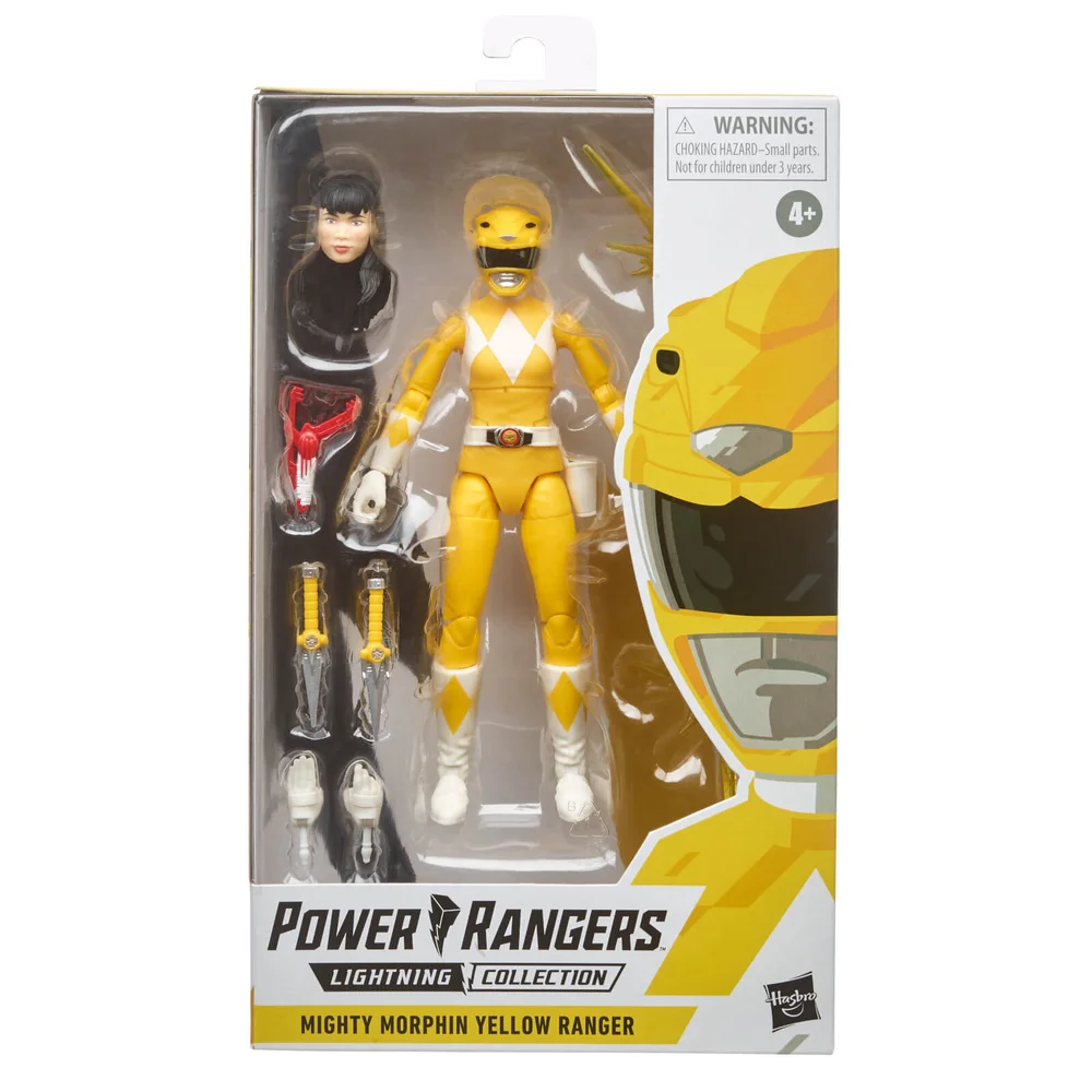 Hasbro Power Rangers S.P.D. Collection Mighty Morphin Yellow Ranger 6 Inch Action Figure Bild 1
